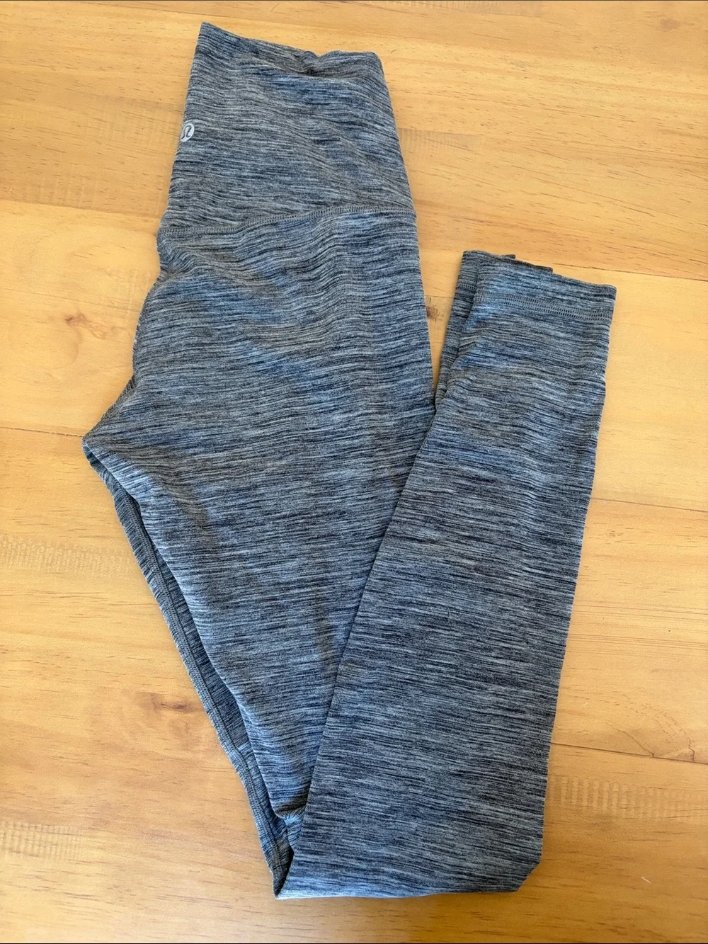 lululemon athletica Heathered Gray High-Rise Leggings